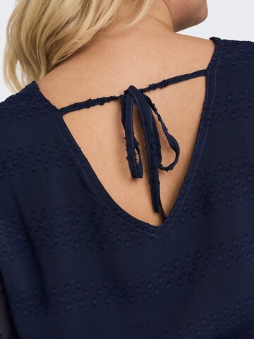 ONLY Carmakoma Blouse in Blauw