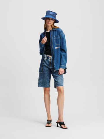 Camicia da donna di KARL LAGERFELD JEANS in blu