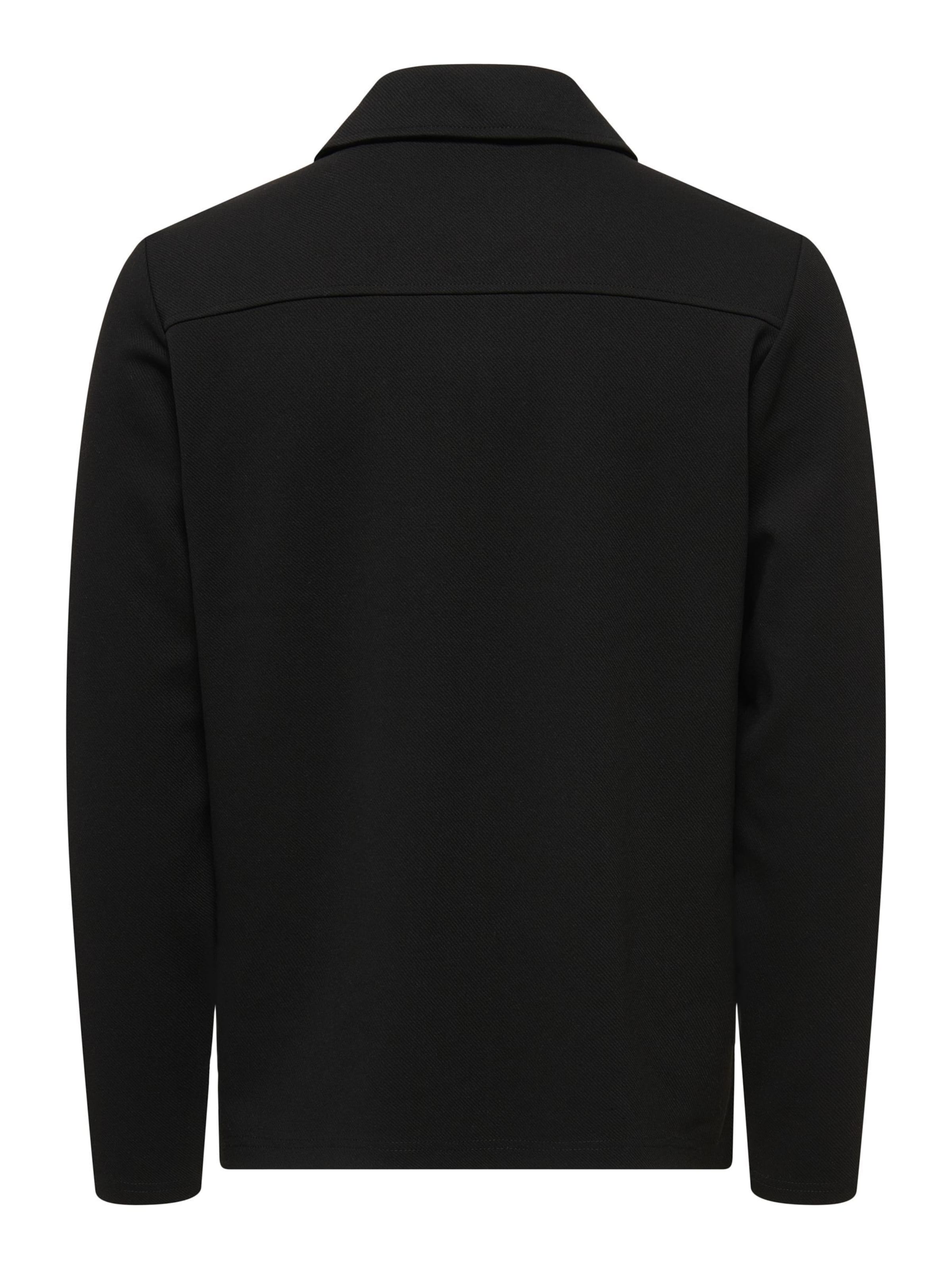Only & Sons Sweatjakke 'ONSNEWKODYL' i sort