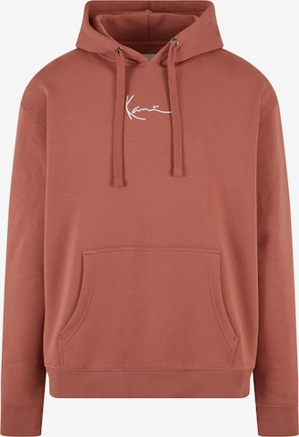 Karl Kani - Sweatshirt em castanho: frente