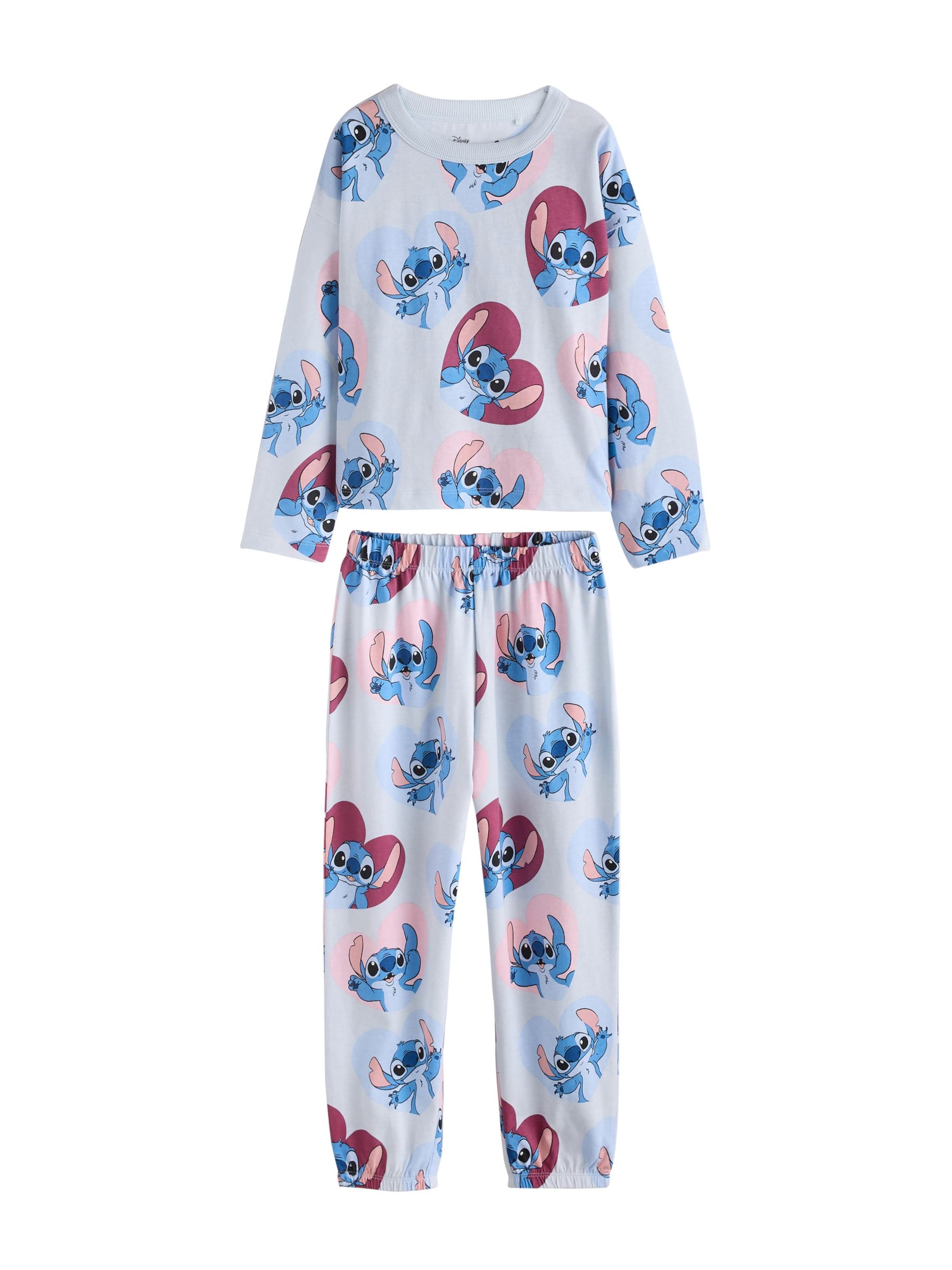 Next - Pijama 'Lilo & Stitch' em azul: frente