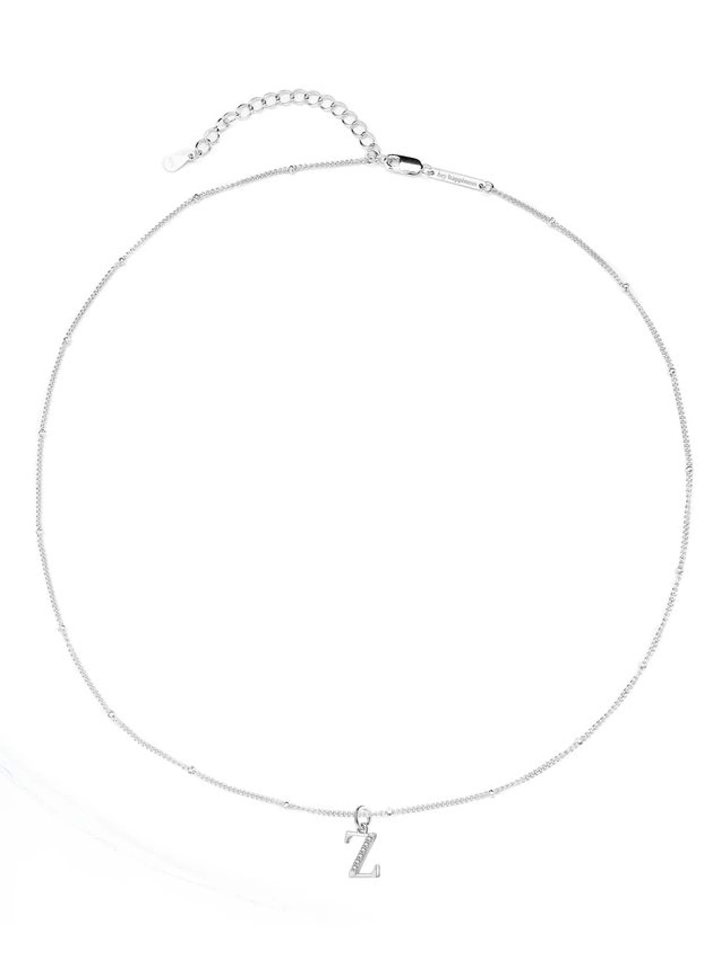 Hey Happiness - Cadena 'Letter Z' en plata