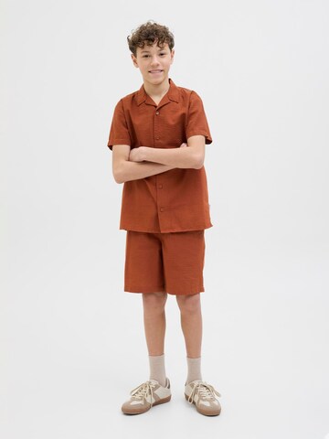 Jack & Jones Junior Regular Broek in Bruin