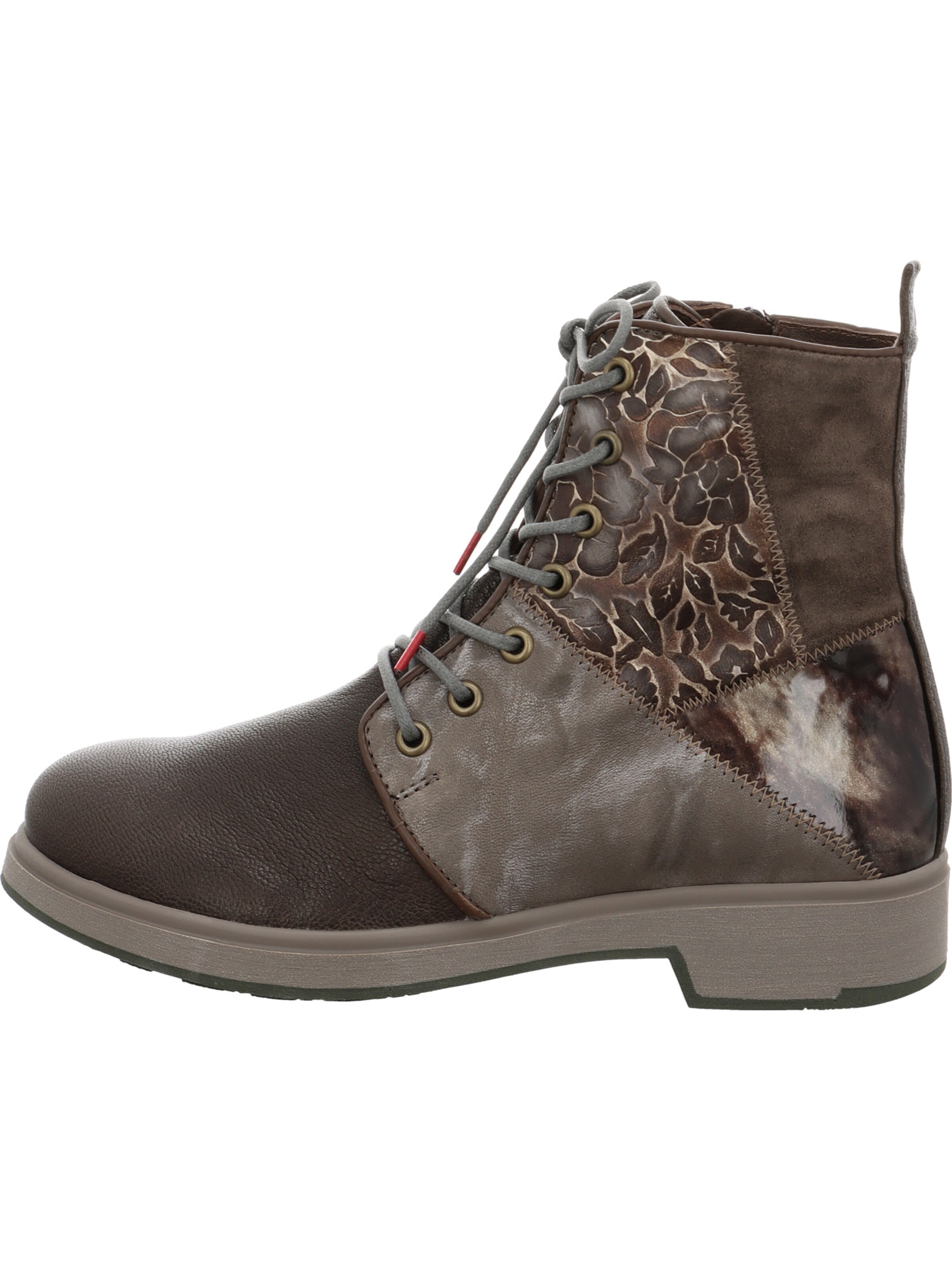 THINK! Schnürstiefelette 'Cogita' in Braun