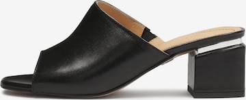 Kazar Mules in Black: front