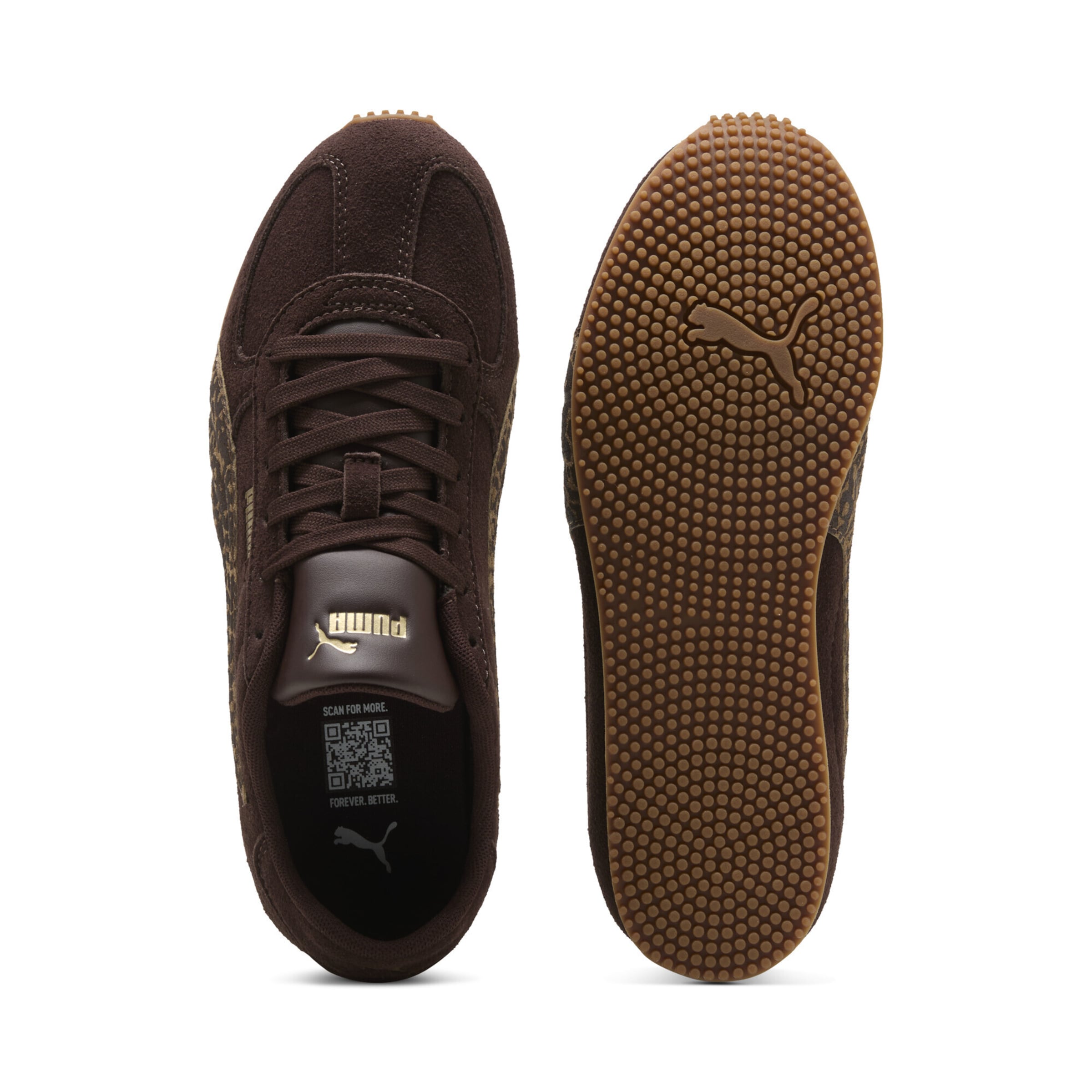 Baskets basses 'ST Track Feline' PUMA en marron