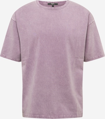 T-Shirt 'Yoricko' tigha en violet : devant