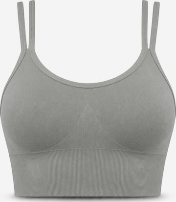 AOTTORI Sports Bra in Grey: front