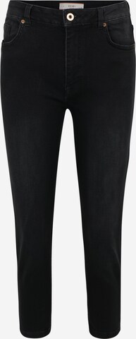 Wallis Petite Regular Jeans in Black: front