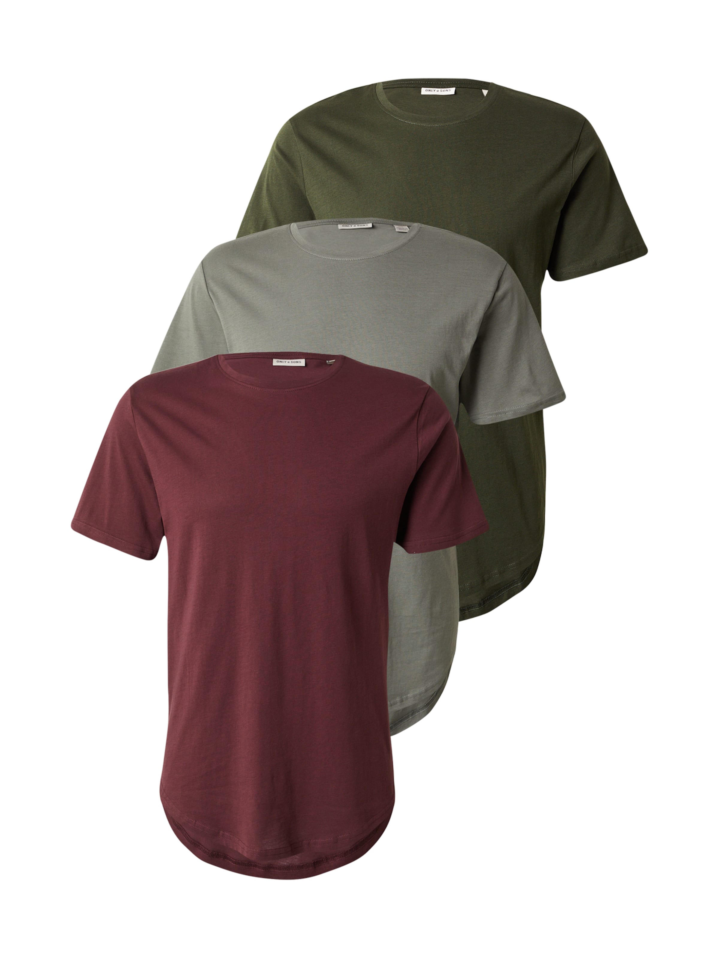 Only & Sons Μπλουζάκι 'ONSMATT' σε γκρι: μπροστά