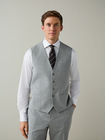 Gilet de costume 'Motion Flex' Next en gris : devant