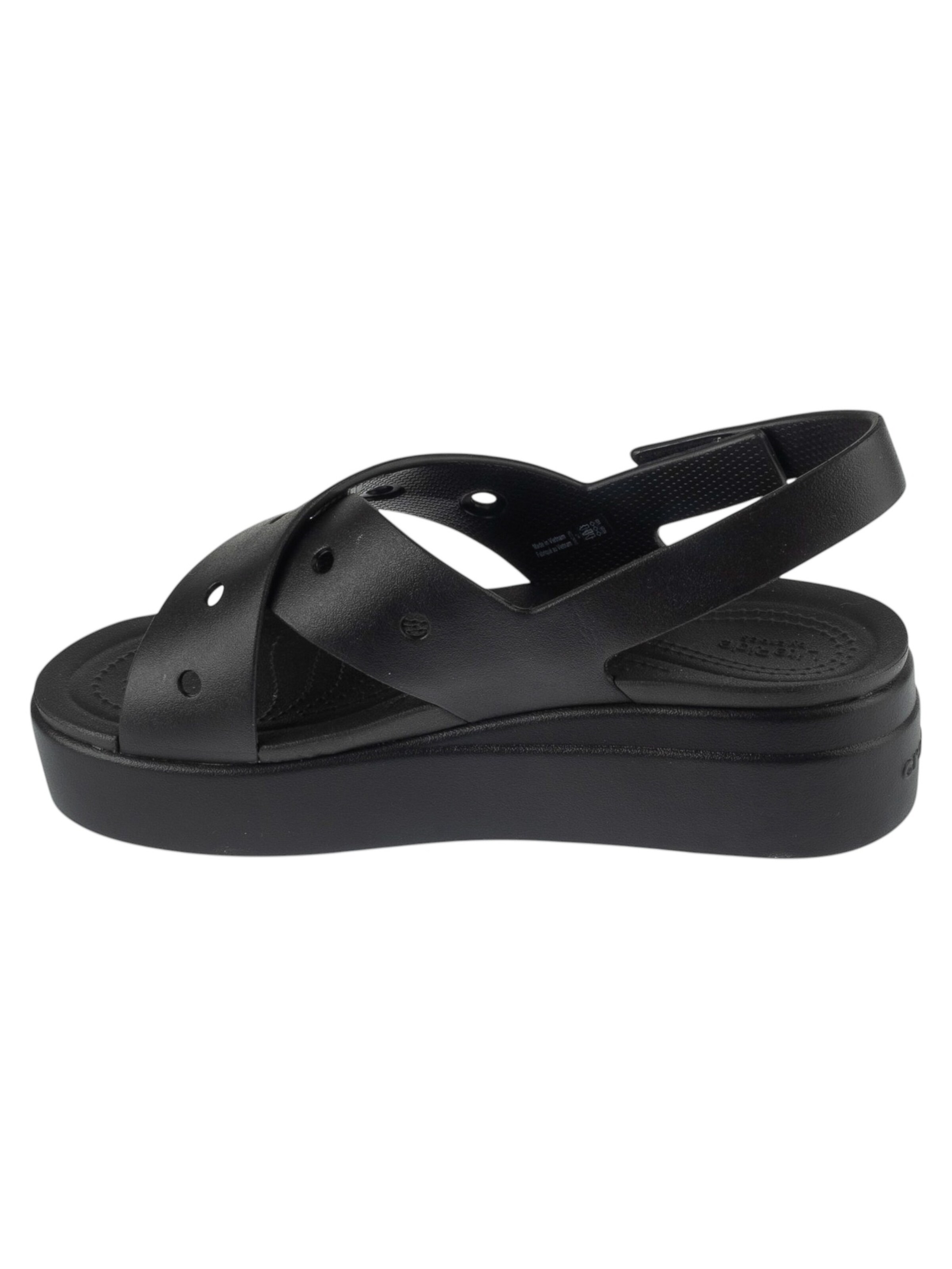 Crocs Sandale 'Brooklyn 4U'‌‌‌‌ in Schwarz