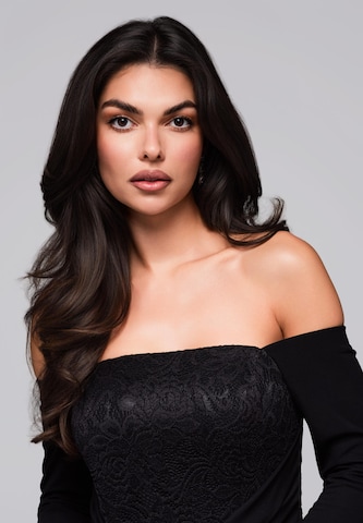 Robe de soirée Ombre en noir