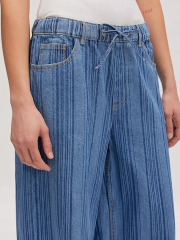 EDITED Wide leg Jeans 'Tula' in Blue