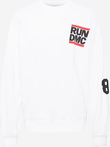 Only & Sons Sweatshirt 'WILL' in White: front