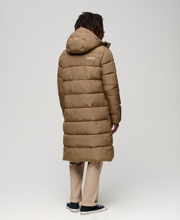 Superdry Winter Coat in Brown