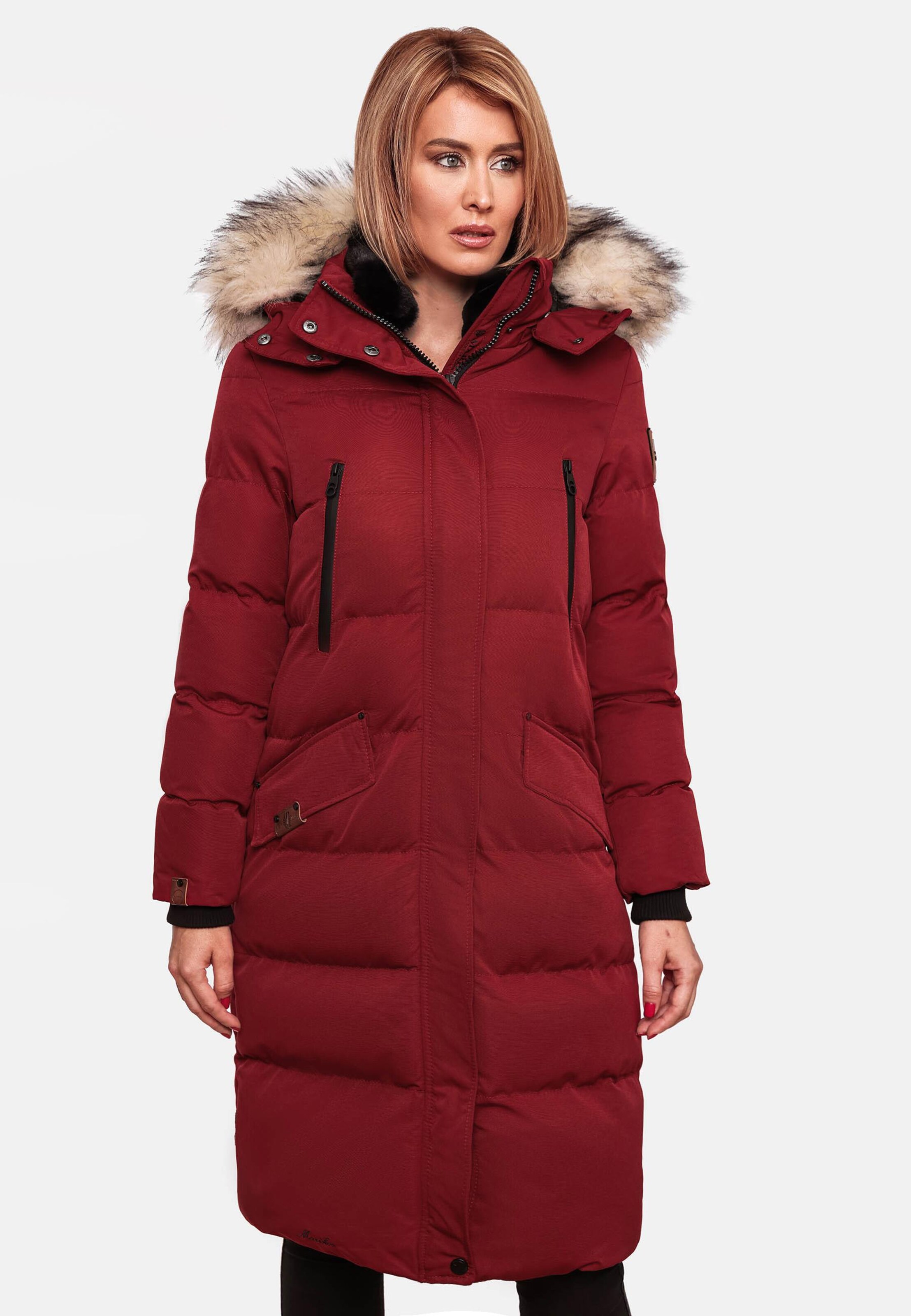 Manteau rouge hiver hotsell