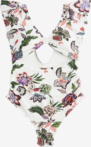 Maillot de bain Next en blanc : devant