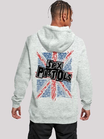 Sweat-shirt 'Sex Pistols Anarchy Flag' F4NT4STIC en gris : devant