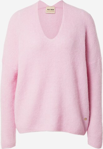 MOS MOSH Pullover 'Thora' in Pink: predná strana