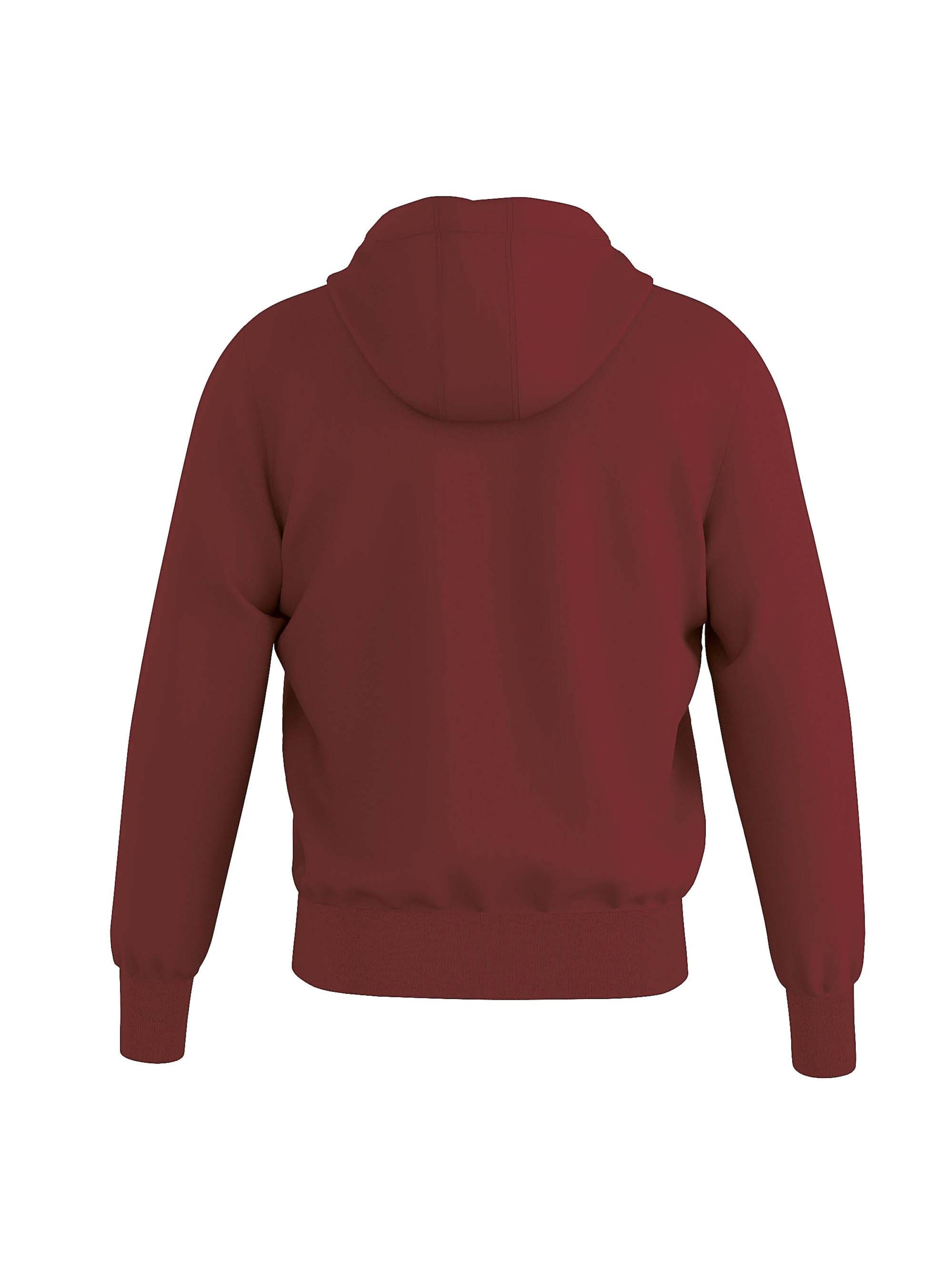 Errea Sports sweat jacket 'JACOB' in Red