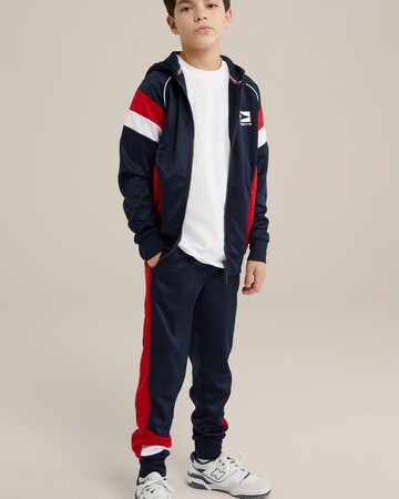 WE Fashion Regular Trousers in Blue
