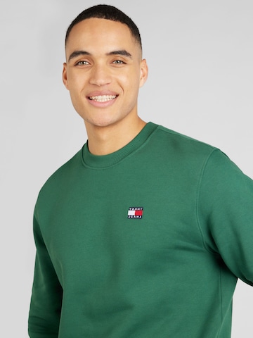 Sweat-shirt Tommy Jeans en vert