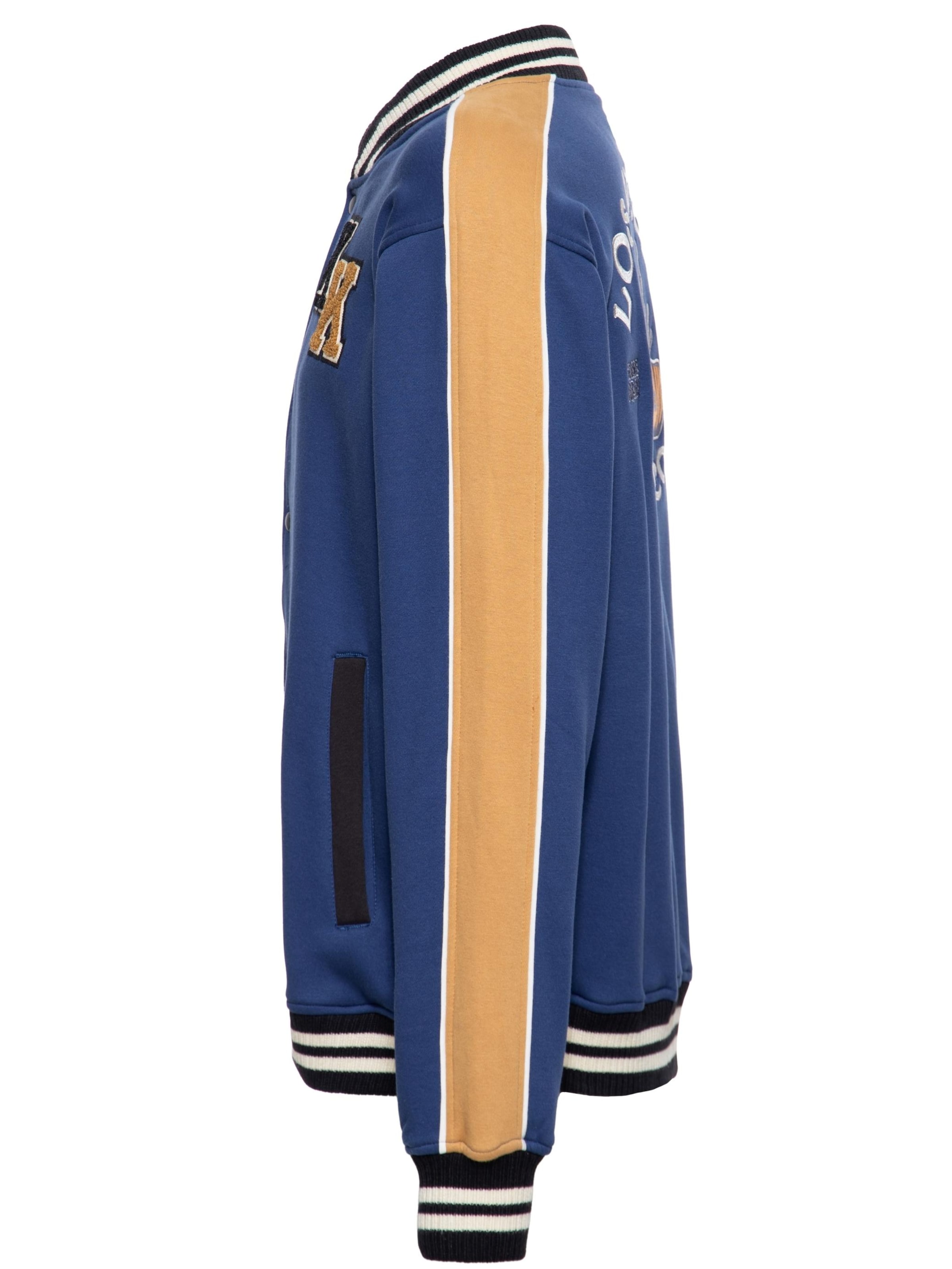 King Kerosin Between-Season Jacket 'KK' in Blue