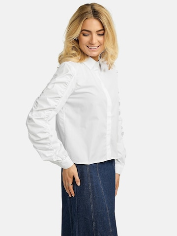 Maglietta ' ESTER LS ' di Liberte Essentiel in bianco