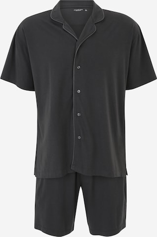 Abercrombie & Fitch - Pijama curto em cinzento: frente
