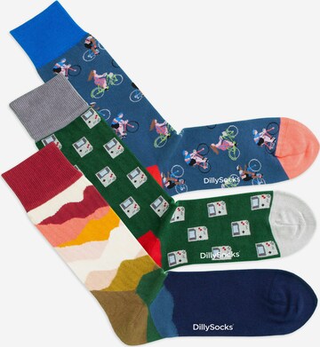 Chaussettes DillySocks en mélange de couleurs : devant