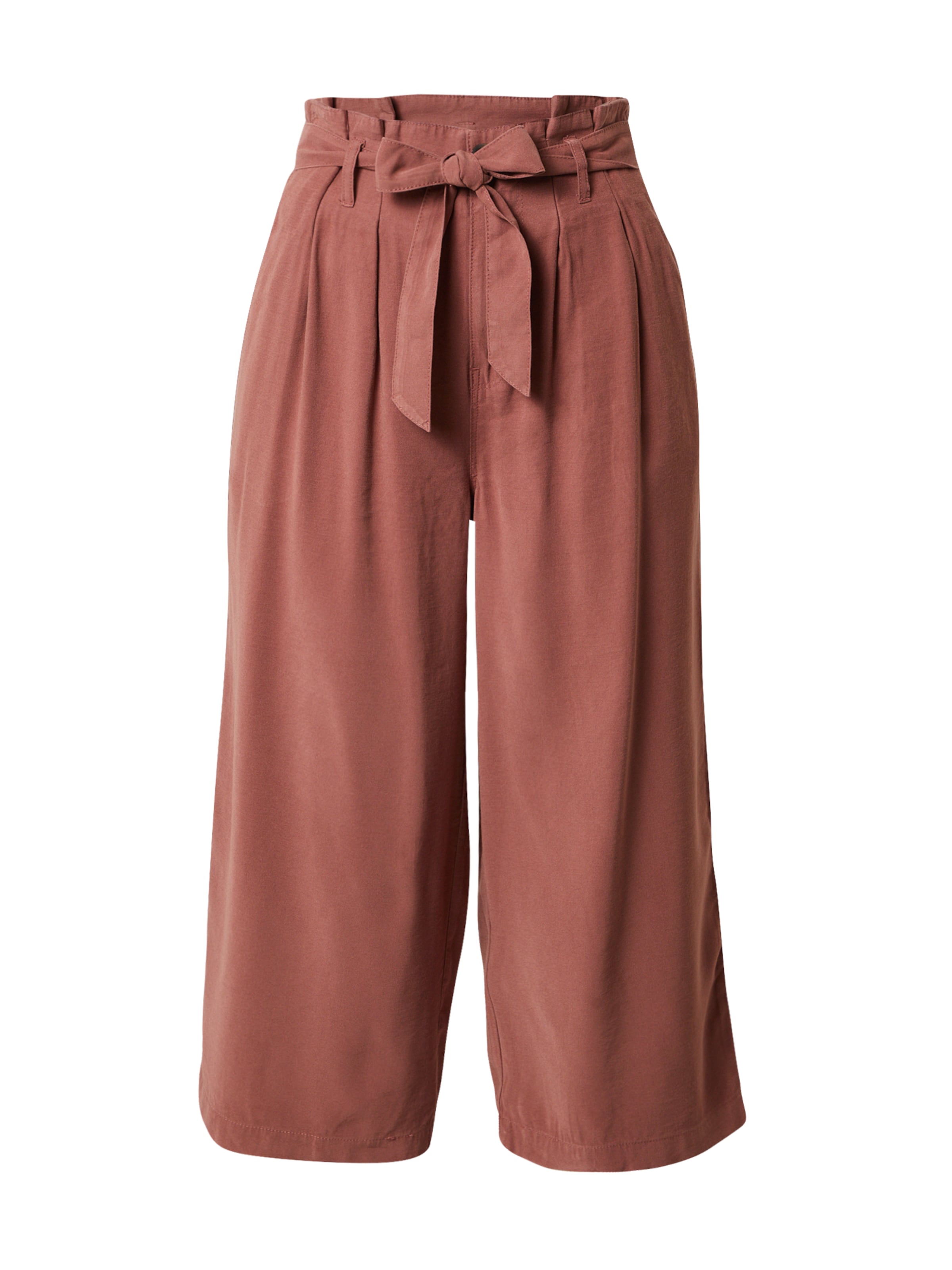 Pantaloni cutați 'Aminta' de la ONLY pe roșu: față