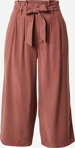 ONLY Wide Leg Bundfaltenhose 'Aminta' in Rot: predná strana