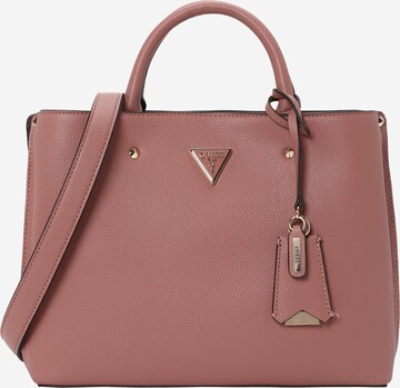 GUESS Handtasche 'Meridian' in Pink: predná strana