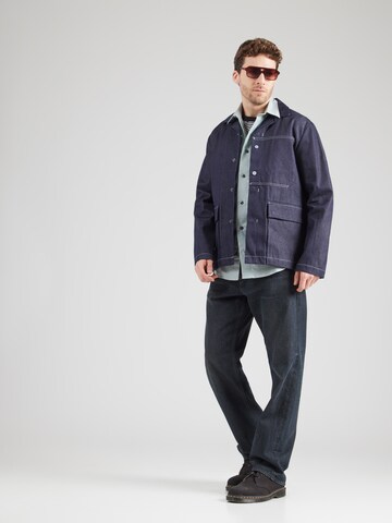 G-STAR Slim Fit Hemd 'Marine' in Grau