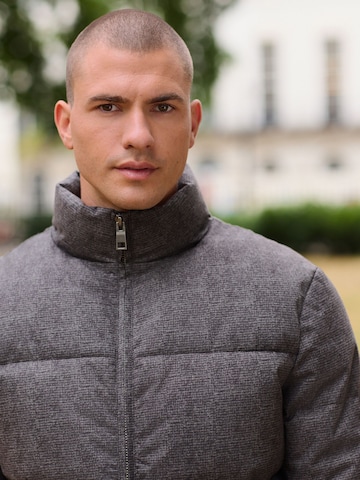 Next Téli dzseki - szürke