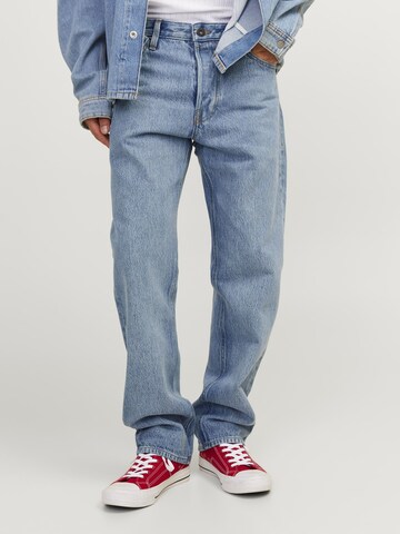 JACK & JONES Regular Jeans 'CHRIS' in Blauw: voorkant