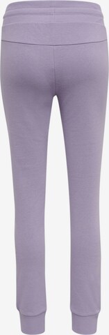 Hummel Tapered Workout Pants in Purple