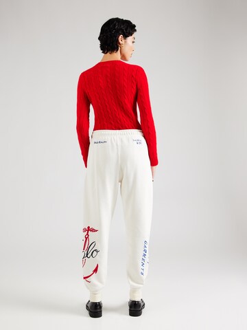 Polo Ralph Lauren Tapered Hose in Weiß