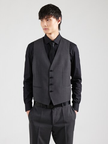 Gilet da completo di BOSS in grigio: frontale