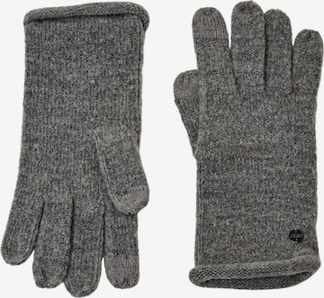 ESPRIT Full finger gloves in Grey