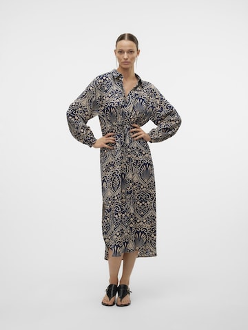 VERO MODA Shirt dress 'Vilja' in Blue