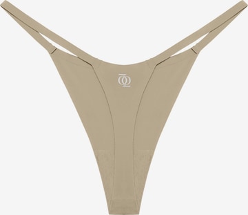 GOD SAVE QUEENS Stringi 'Second Skin G-String' w kolorze brązowy: przód