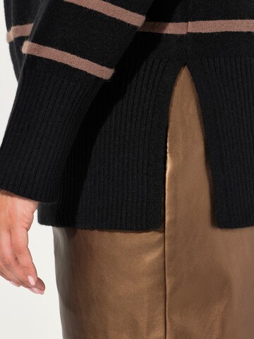 Pull-over Ulla Popken en noir
