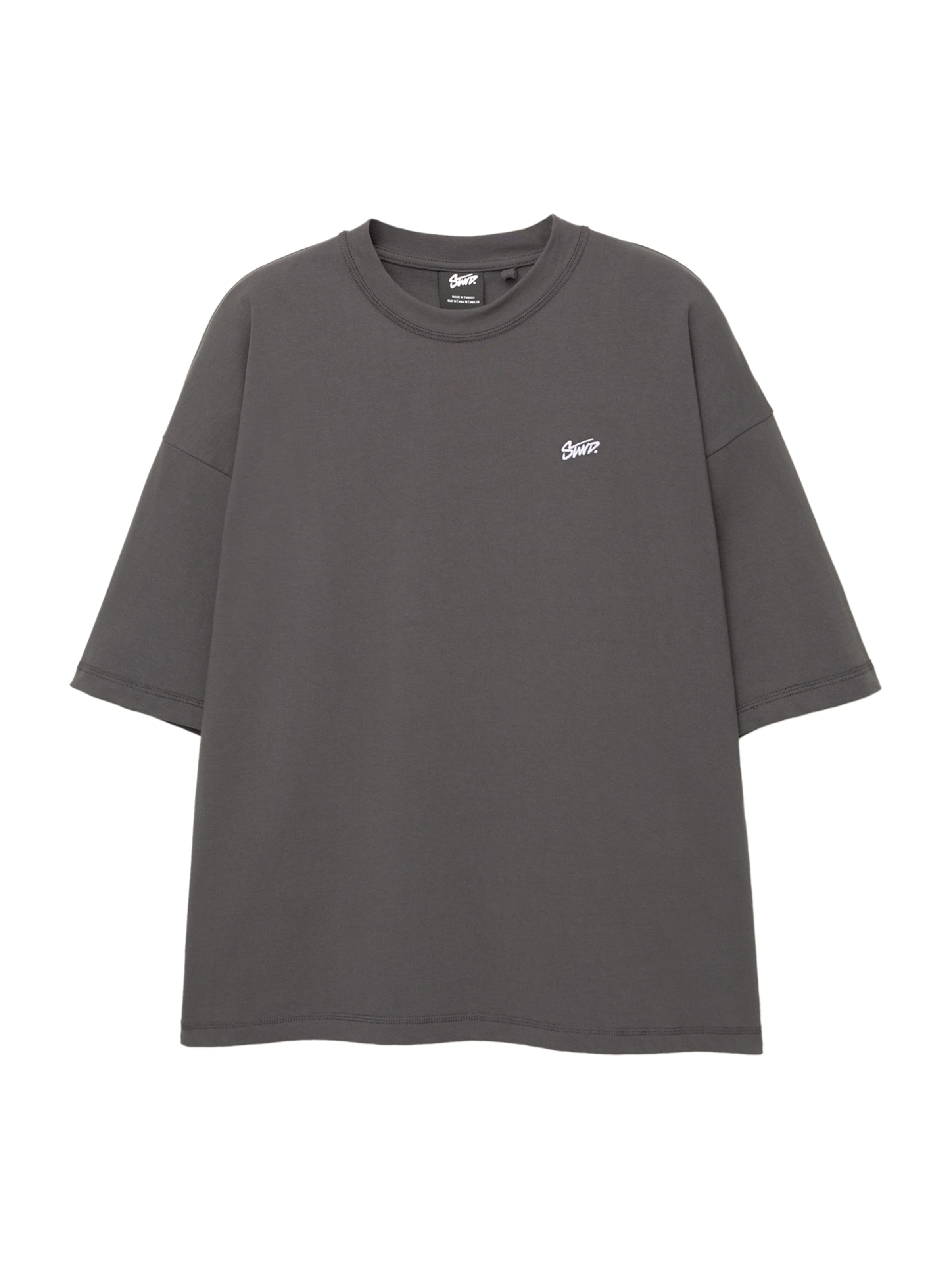 Pull&Bear T-Shirt in Grau: Vorderseite