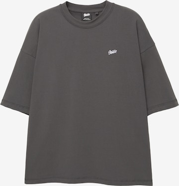 Pull&Bear Tričko - Sivá: predná strana