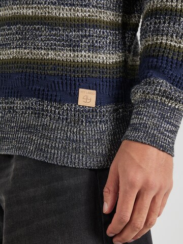 Key Largo Pullover 'MST BASEL' i blå