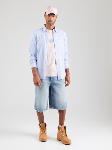 HOLLISTER Majica 'DESTINATIONS' | roza barva