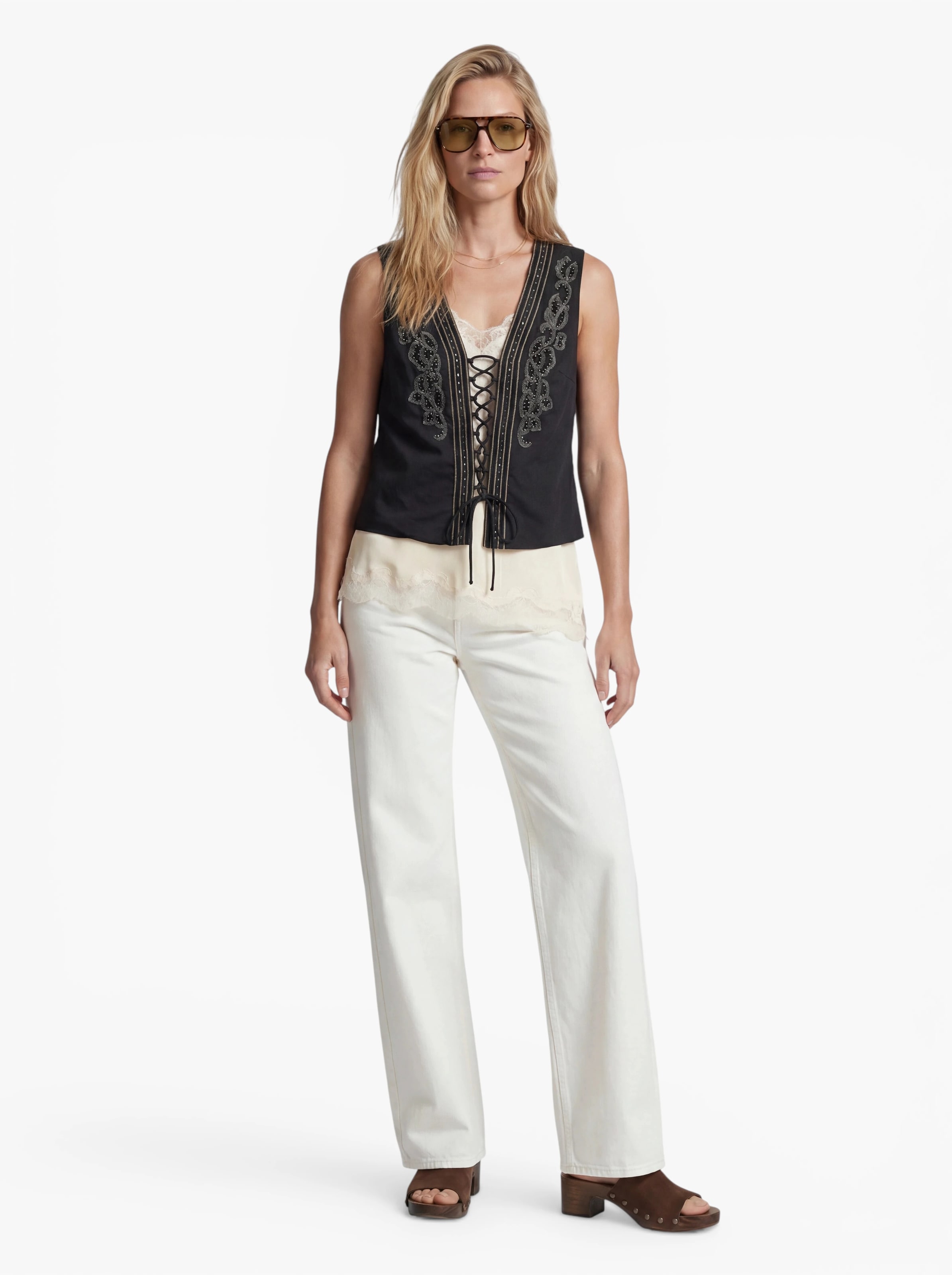 VERO MODA Блузка 'VMDINA' в Черный