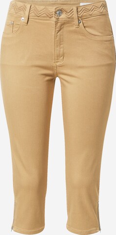 s.Oliver Jeans in Beige: voorkant